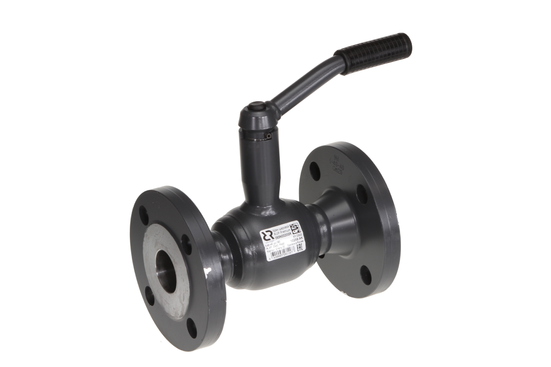 Ридан RJIP Premium 065N0320GR — Кран шаровой FF DN40 PN40 (фланцевый, с рукояткой, стандартный проход)