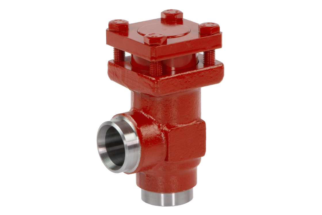 Ридан 148B6025R — Угловой обратный клапан CHV, тип присоединения — 25 D (1&quot;), DN 25, PN 52