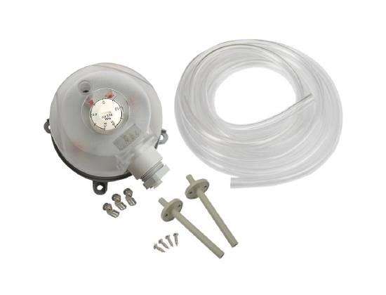 Ридан 017D000300R — Реле перепада давления DP100, диапазон настройки 30...300 Па, дифференциал 10 Па