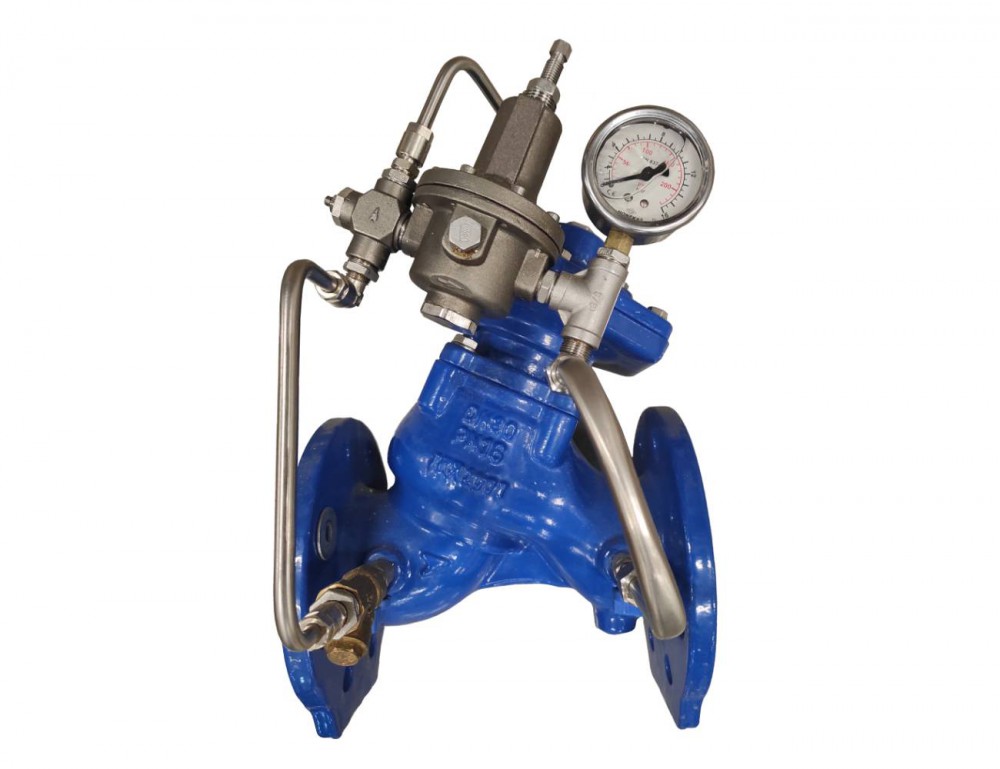 Ридан C101-R 082X6108R — Регулятор давления «после себя» в сборе DN300, PN16 (диапазон настройки: 0,5...8 бар)