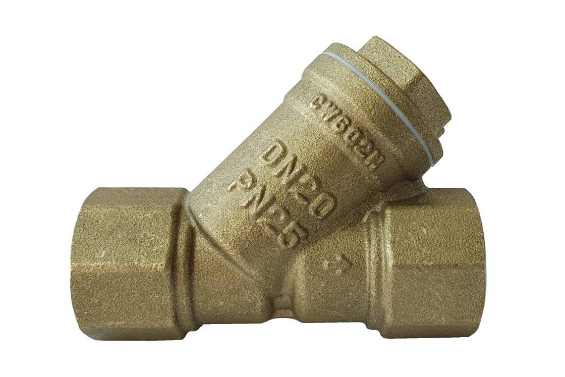 Ридан FVR-R 065B8340R — Фильтр сетчатый с пробкой DN50, PN25, Т от -20 °С...130 °С; материал корпуса латунь CW602N