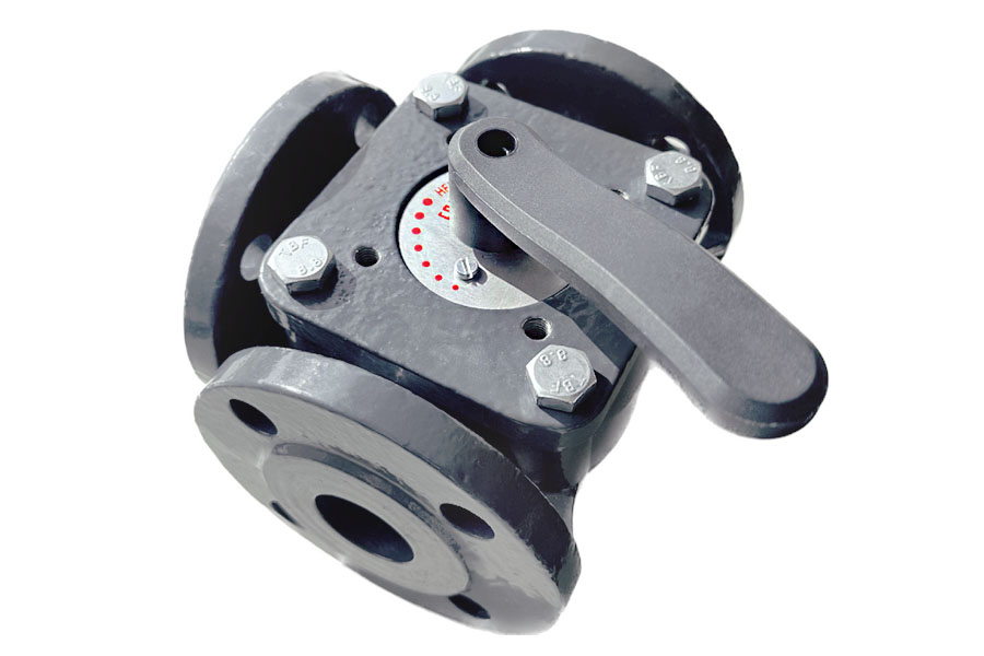 Ридан 065Z0431R — Клапан регулирующий поворотный HFE-3R DN40, Kvs 44, чугун, фланцевый, Тмакс - 110 ℃, PN6