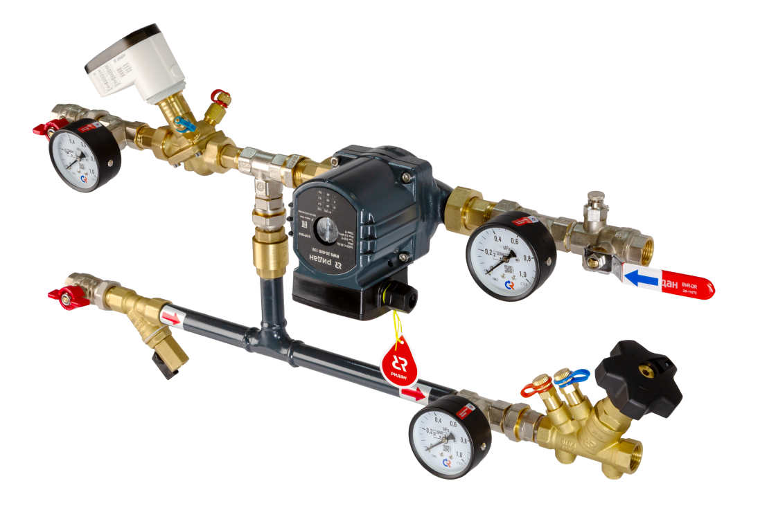 Ридан 122W0111LR — Узел теплоснабжения АУУ-AQT-291-50-50-C-S правый, 0-10В L