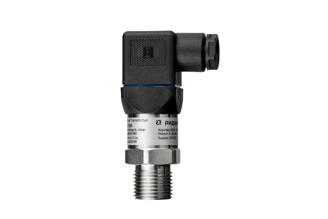 Ридан 060G3822RP — Преобразователь давления MBS1700R c поверкой, диапазон измерения 0-16 бар, выходной сигнал 4-20 мА, присоединение M20x1,5