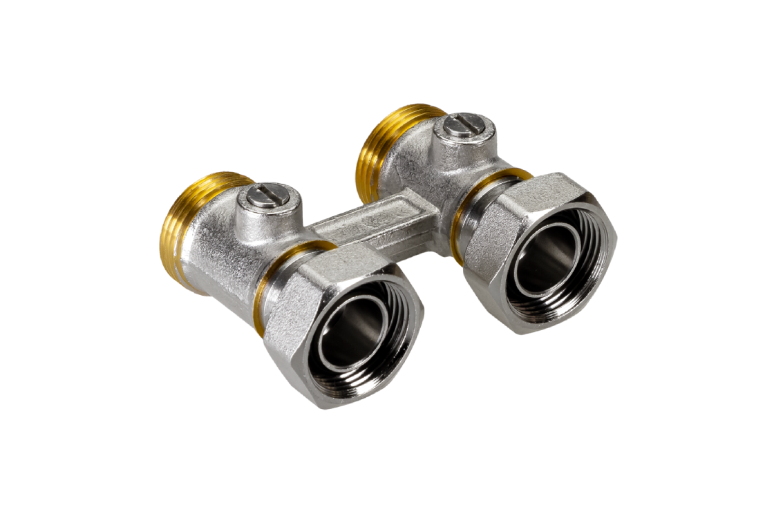 Клапаны LV-KB для нижнего присоединения к радиатору Ридан