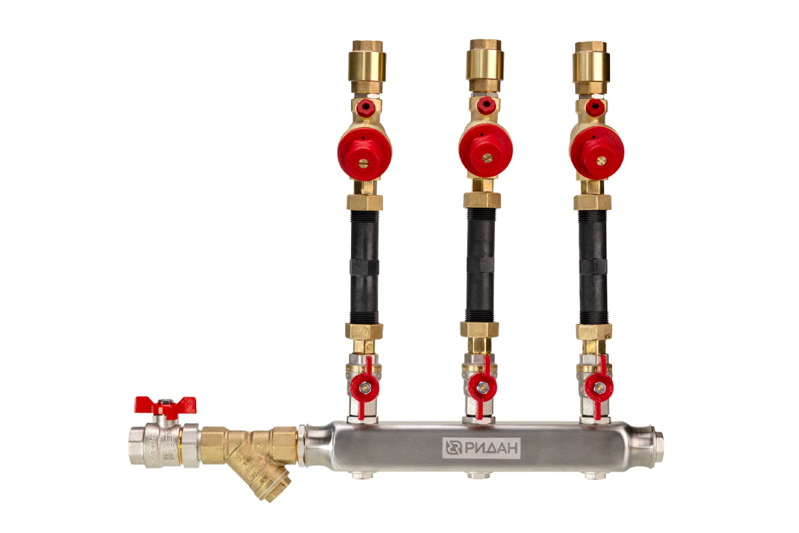 Узлы распределительные этажные для систем водоснабжения WDU.3R