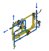 Ридан БТП-RS-ХХХ-N V4 - Стандартный узел подпитки